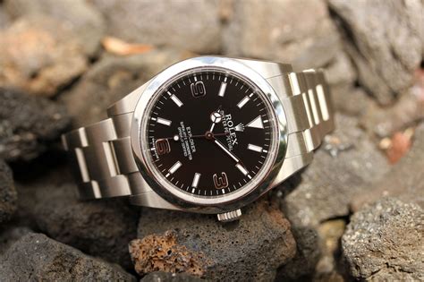 Rolex Explorer I 39mm 214270 black dial MK1 Oysterband Stahl 